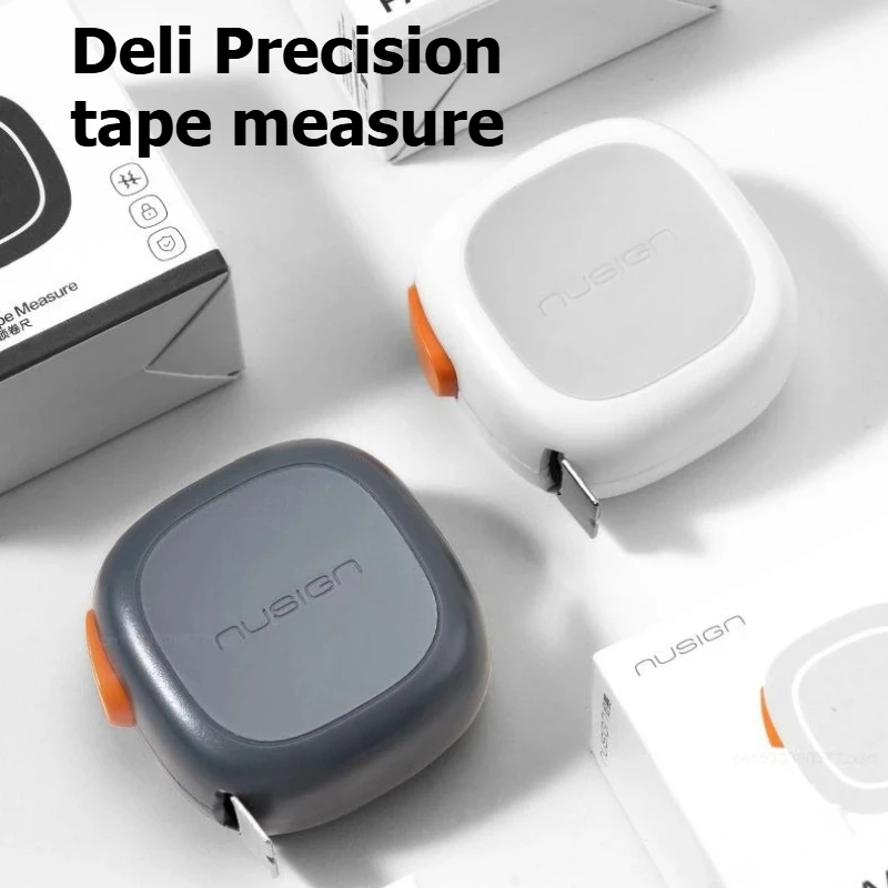 Tape Measure Self-locking Steel Tape 3Meters Portable Woodworking Measure Safety ABS Retractable Ruler Measuring Home Tool