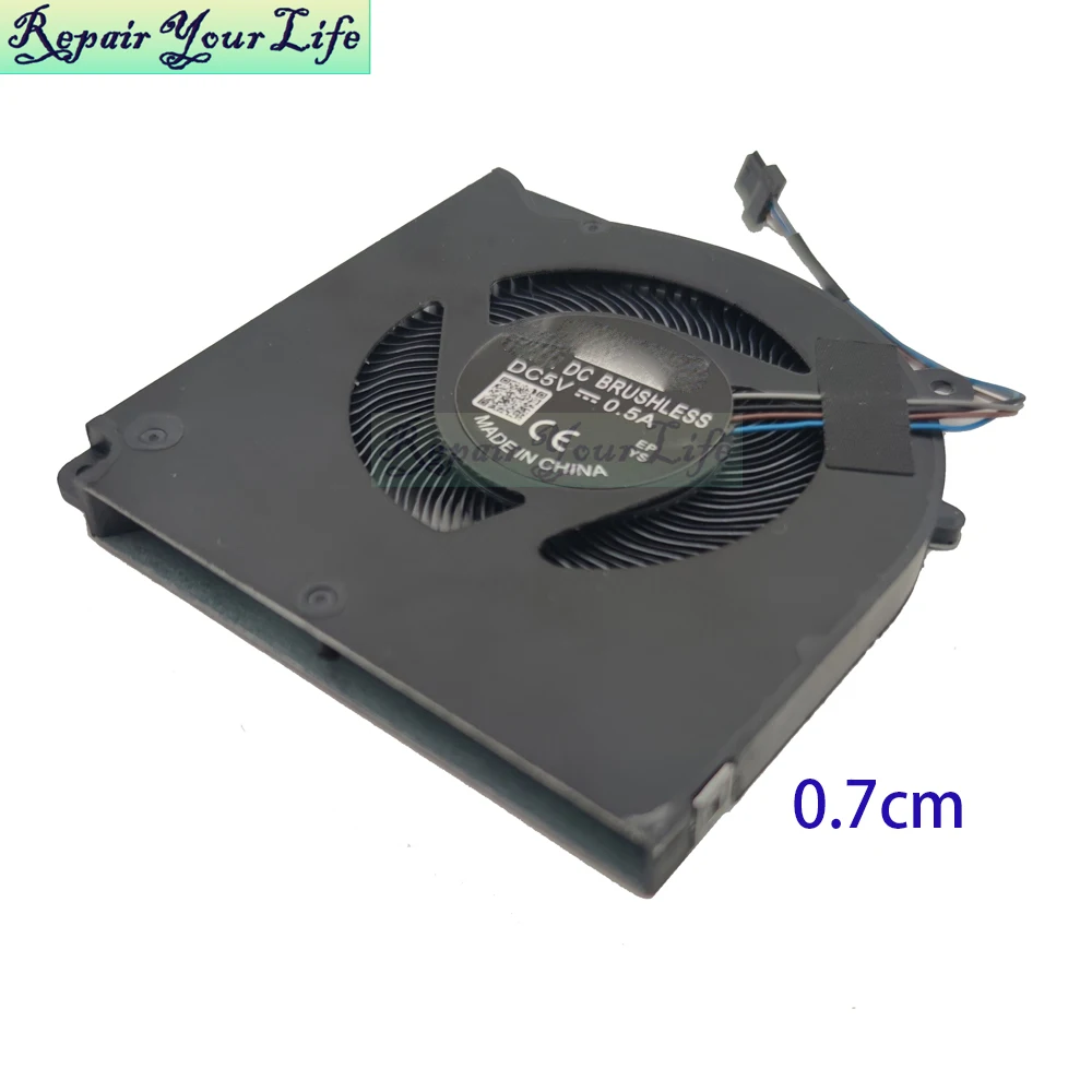 وحدة المعالجة المركزية GPU مروحة التبريد ل Medion Erazer X15803 X15805 X15809 MD61456 MD61497 MD61525 THER7GK5C6-1411 GK5CN6Z أجزاء الكمبيوتر المحمول المشجعين