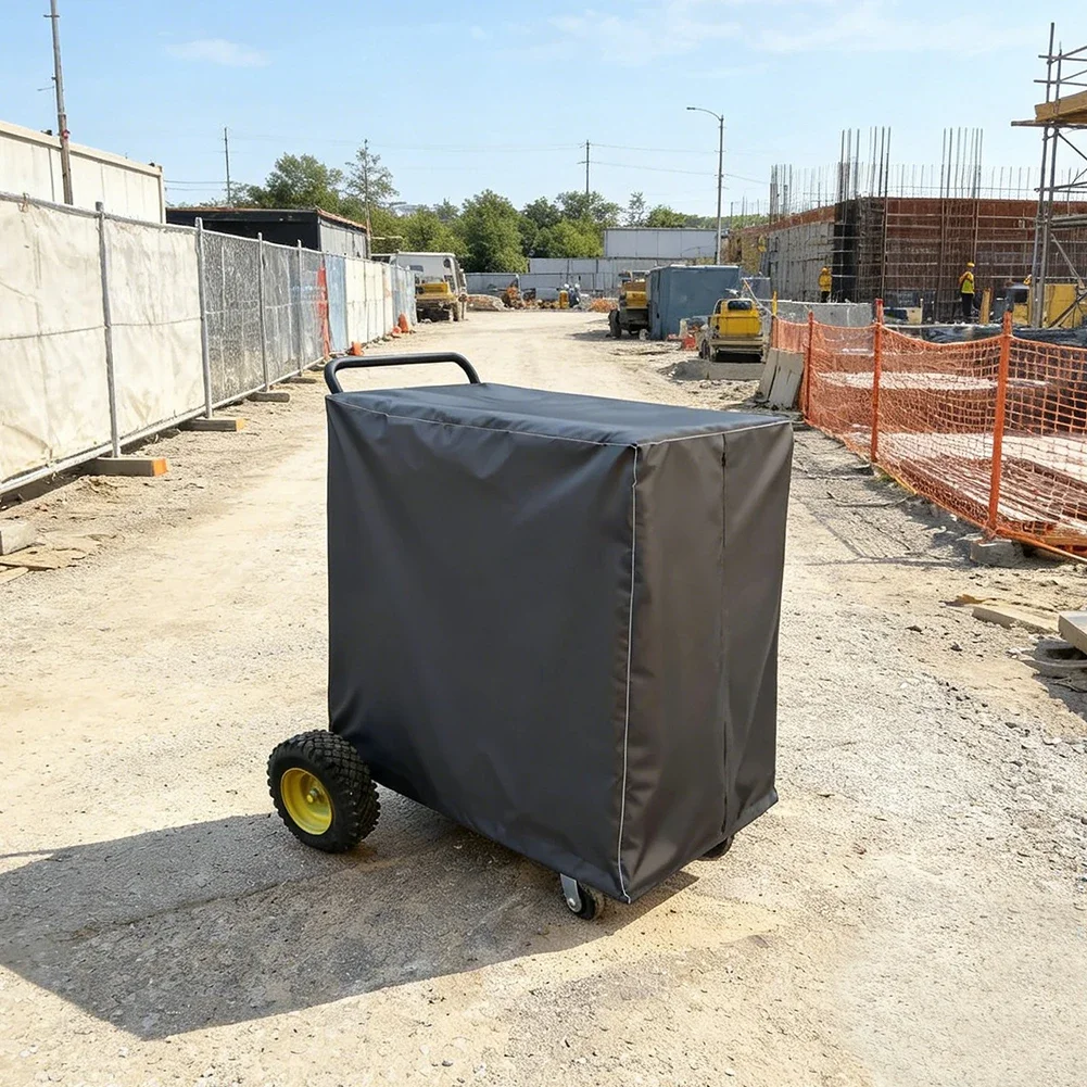 

Welding Cart Cover for Plasma Cutter and Tig Mig Rolling Carts with Dust Weather and Debris Resistance via Oxford Fabric Layer