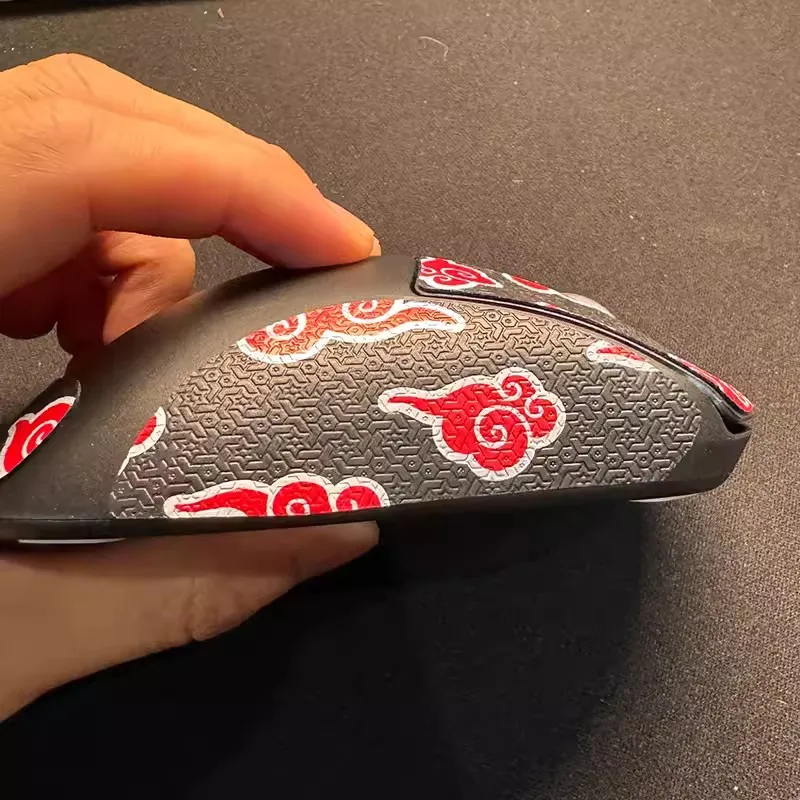 1 Set Ultraglide Mouse Anti Slip Sticker For ROG Keris 2 ACE Non-Slip Anti Sweat Tape Ultrathin Snowflake Lizard Texture