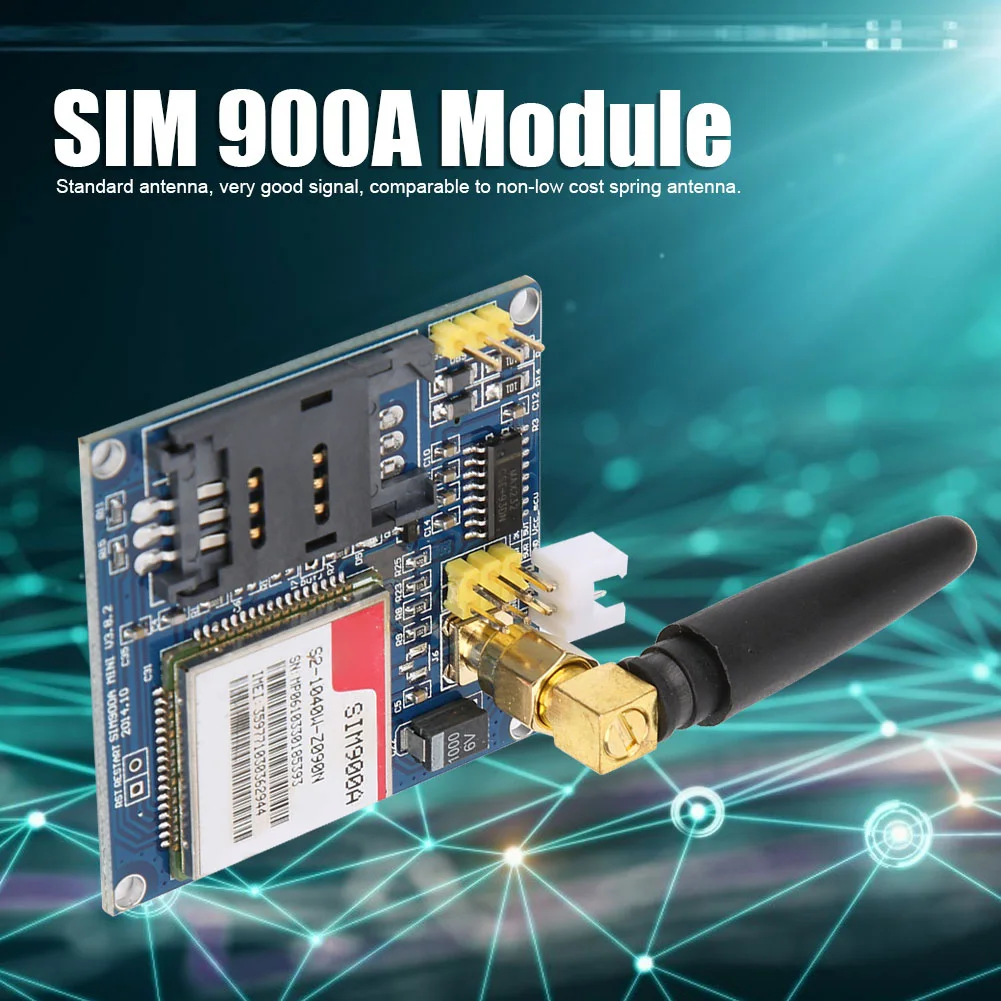 Модуль SIM 900A, разработка платы SMS  GSM  GPRS  STM32  электронный компонент передачи A6