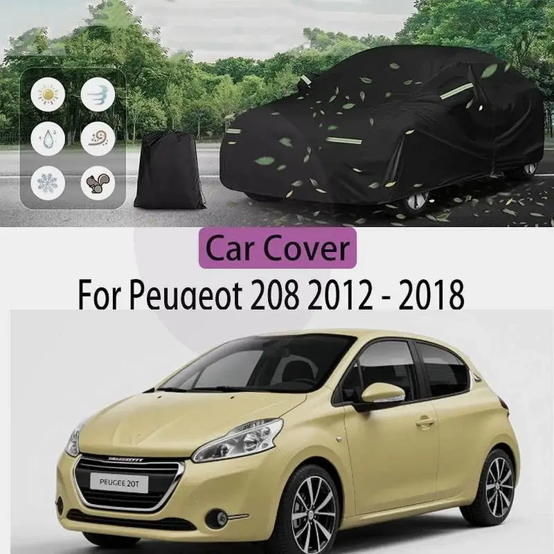 

Для 2012-2018 автомобильного чехла - теплоизоляция, пыленепроницаемость - солнцезащитный крем от царапин - защитные аксессуары для внешнего автомобильного чехла