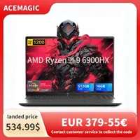 ACEMAGIC 16-inch Gaming Laptop – AMD Ryzen 9 6900HX, 16GB LPDDR5, 512GB NVMe SSD, FHD IPS, Radeon 680M, WiFi 6