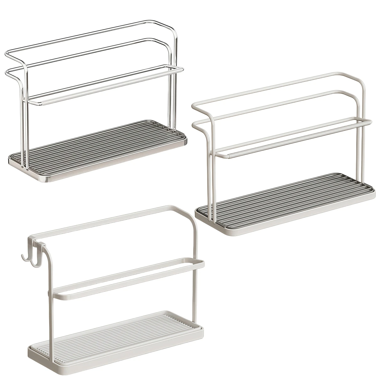 

Bottle Drying Rack Water Cup Mug Holder 2-Tier Bottle Drying Rack With Drain Tray-Space Saving Kitchen Cup Storage Rack Parts