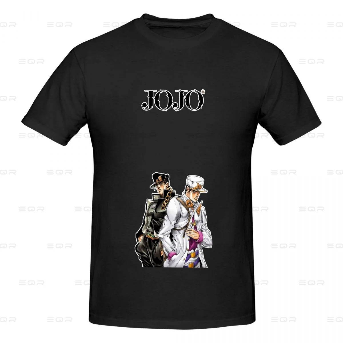 

Jojo Bizarre Adventure Men's round neck T-shirt,Modern,Oversized print Tee Shirt,Short Sleeve T shirt all the year round Gift