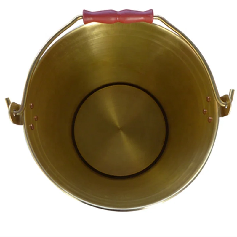 non sparking non magnetic anti-static anti-corrosion explosion-proof safety  brass bucket 10L