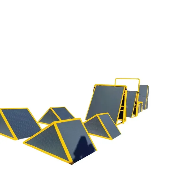 Small Rubber Tripod Baffle for Kids Parkour Training High Quality Sports Equipment Wholesale from Saiwei LDK Factory Low