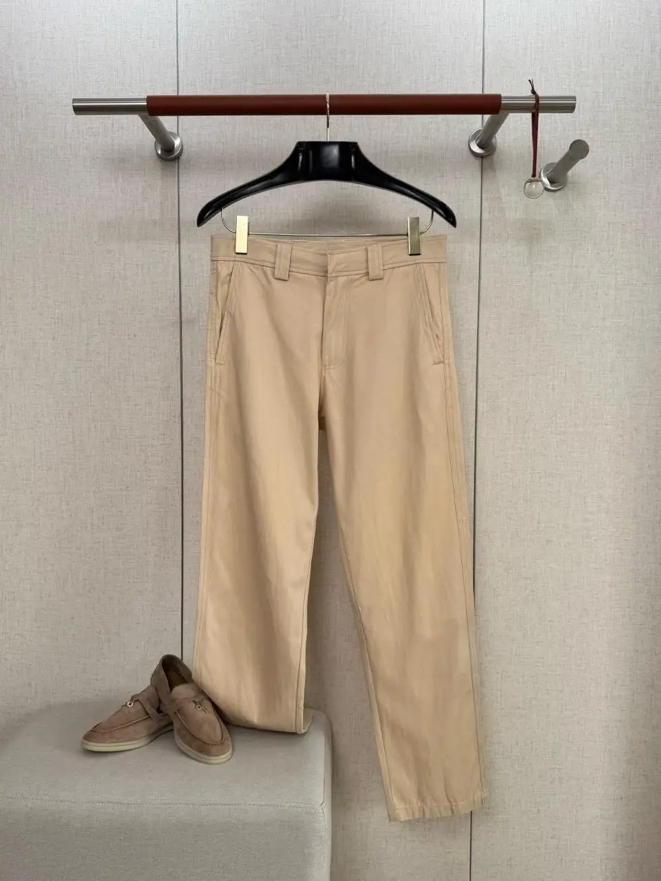 

Мужские брюки Zeg из смеси хлопка и лиоцелла, мягкие, приятные для кожи, свободного кроя, повседневные, прямые штанины