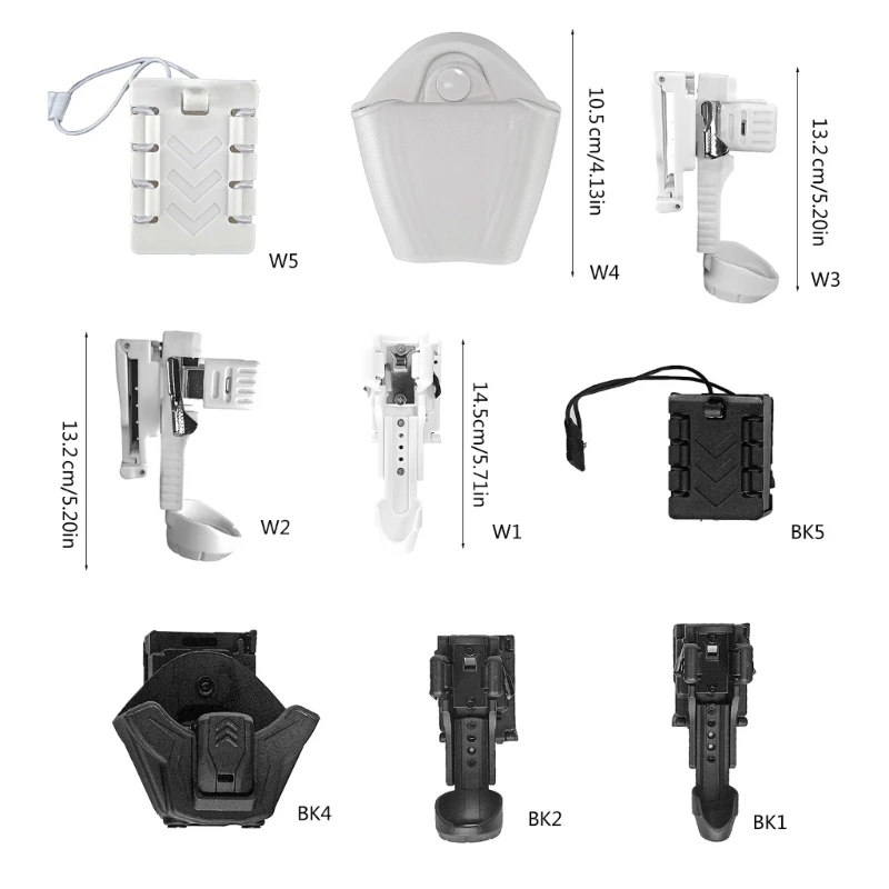 كم باتون تكتيكي لعشاق الهواء الطلق، تصميمات ممتدة تناسب أحزمة مختلفة