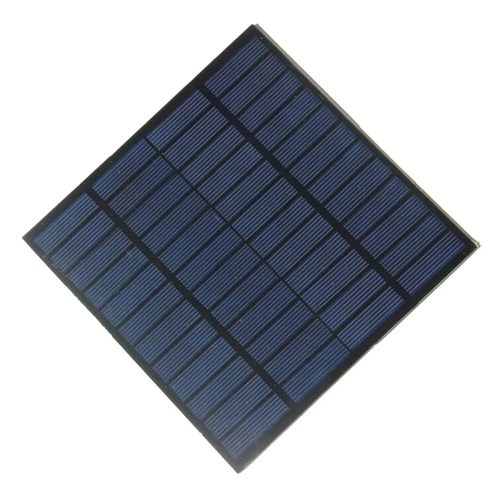 For 12V Electronics Solar Power Module 3W Solar Panel For Camping For Remote Areas Compact Design Easy Installation