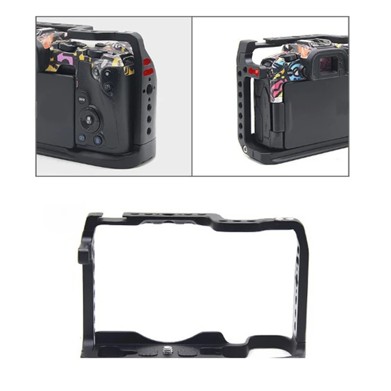 Metal Protective Frame 14.9X3.8X9.9Cm Carrying Handle Camera Base Expansion Accessories For DSLR Camera  Cage Canon EOS RP