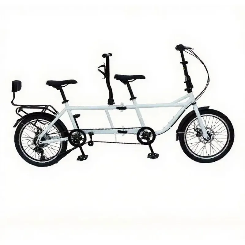 No.2 tandem bicycle brake system front wheel V brake rear wheel axle brake