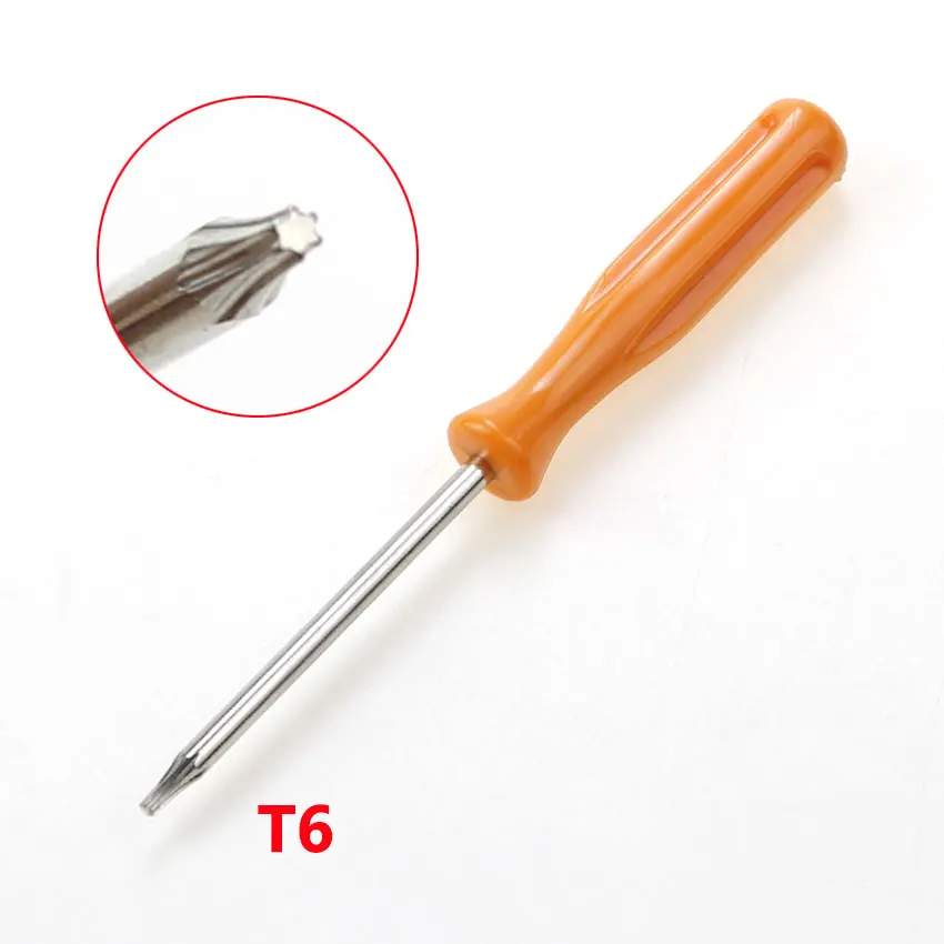 For Xbox One 360 Series X S PS3 PS4 PS5 Screw Driver Torx T6 T8 T10 Security Screwdriver Tamperproof Hole Repairing Opening Tool