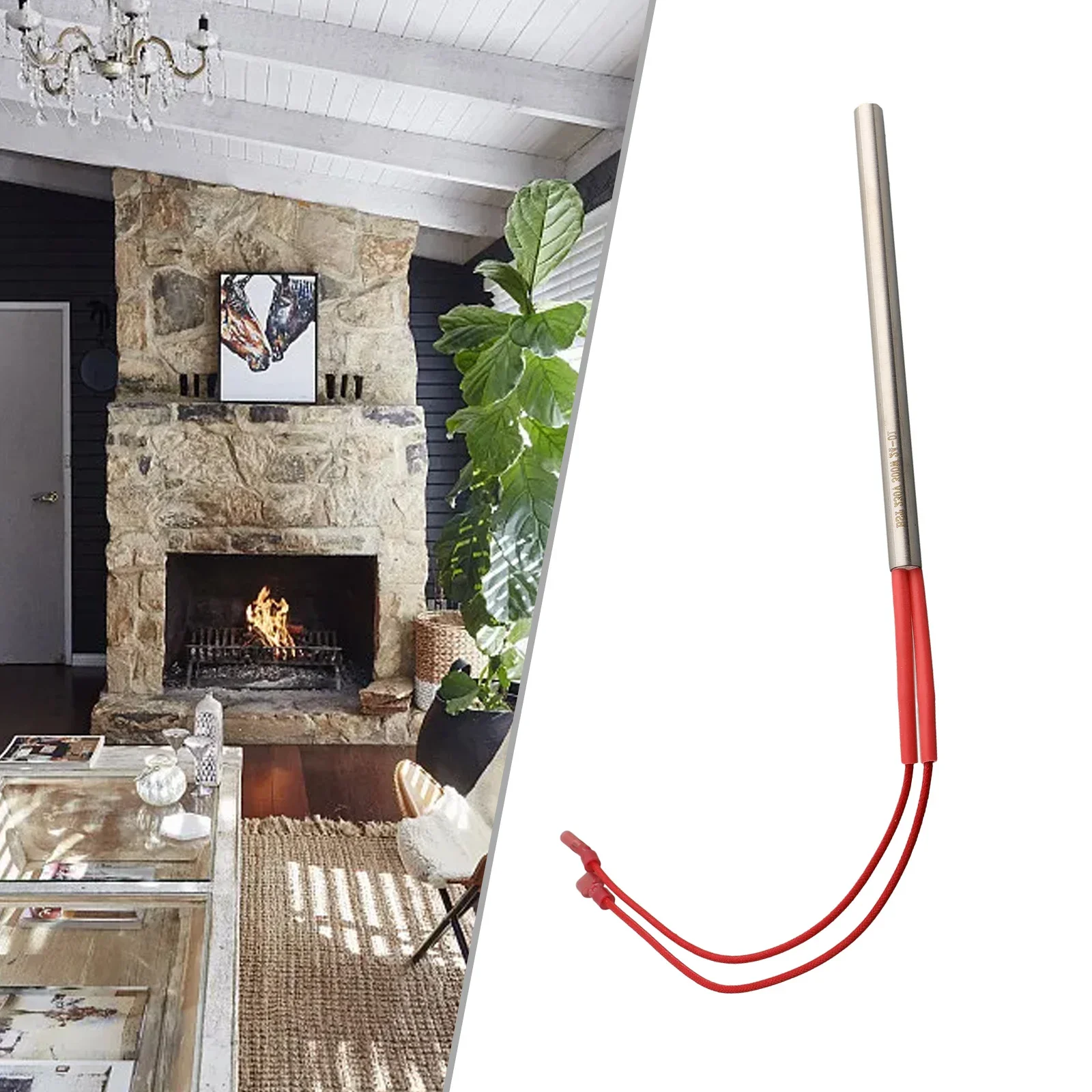 

Эффективная производительность зажигания 9,5 мм x 150 мм 230 В 300 Вт Коррозии и термостойкость Надежная работа Подходит для печи на пеллетах