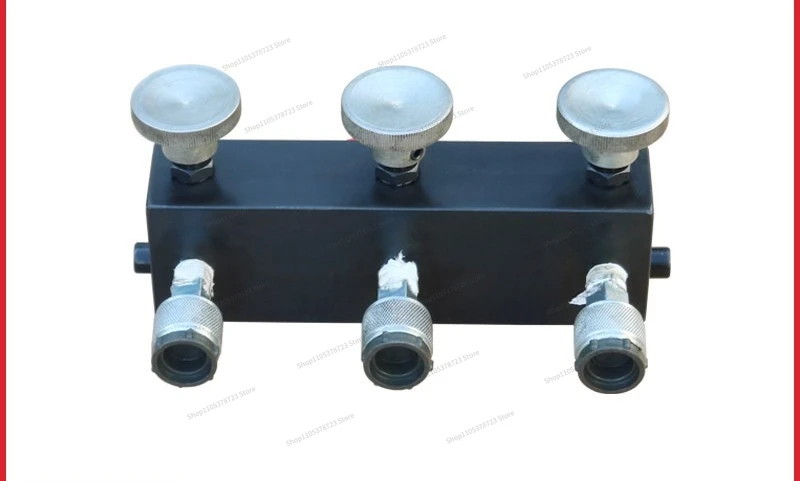 For High Pressure Five-way Valve Four-way Distributor Hydraulic One-to-twenty Distribution Valve Oil Circuit