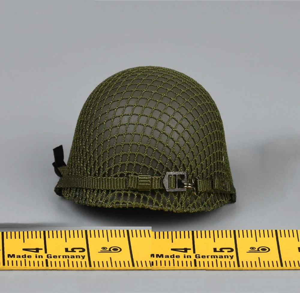 Best Sell 1/6th FP006 WWII US 101st Private 1st Battalion Ryan War Battle Helmet Model Can Suit 12inch Action