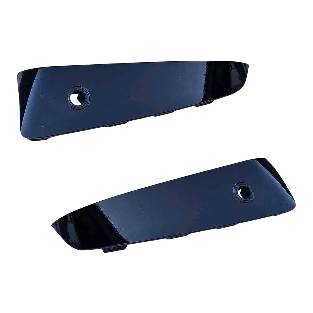 Black Plastic Rear Bumper Light Trim Cover Set for BMW X3 For G45 2025 2026 Compatible with OE 51128087305 51128087306