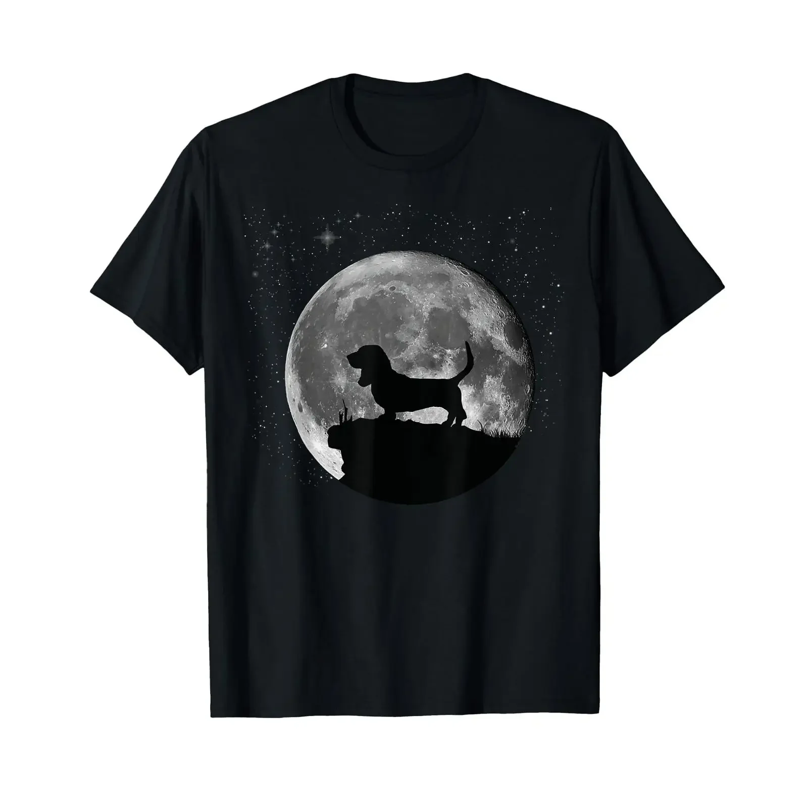 Basset Hound T Shirt Dog  vintage Washed graphic Comfortable Slightly homme Breathable Versatile Stretched Soft Stylish Casual
