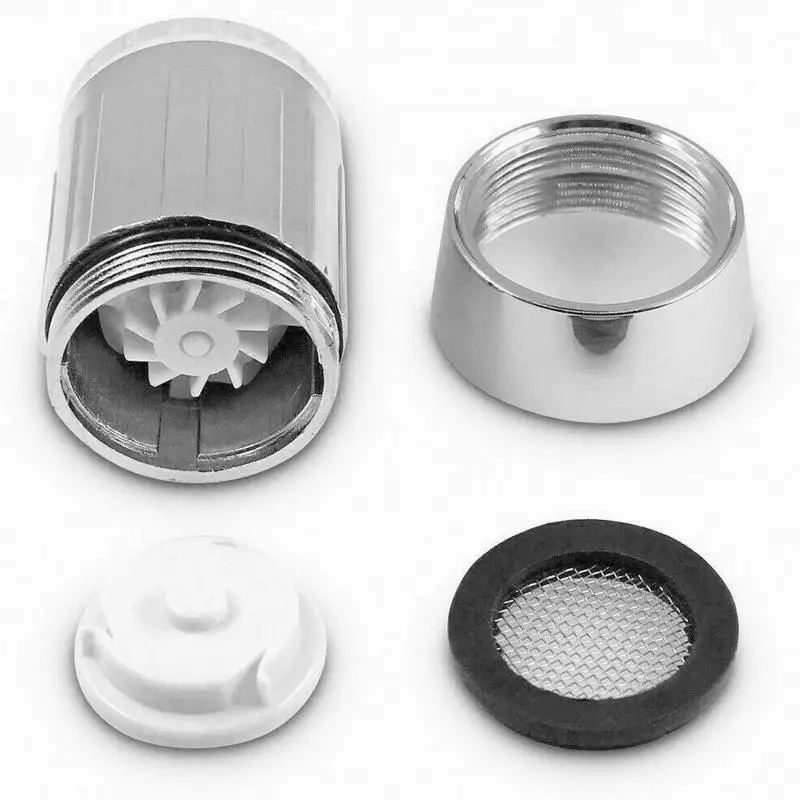 

LED Sensor Faucet Temperature-Sensitive Light Water Saving Stream Light Faucet Aerator Tap Nozzle For Kitchen Bathroom 3-Color