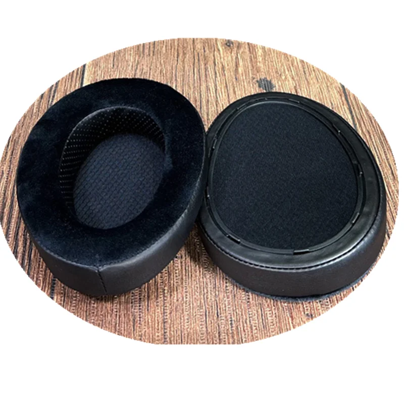 Perforated Ear Pads Mesh Fabric OR VELVET Ice Silk For HIFIMAN EDITION X XS HE1000 SE ARYA Headphones Replacement Ear Pad Black