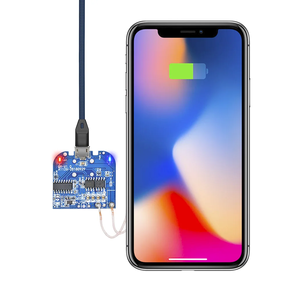 Micro USB Wireless Charger Module  5W Automatic Identification QC/PD Standard Fast Charging Circuit Board