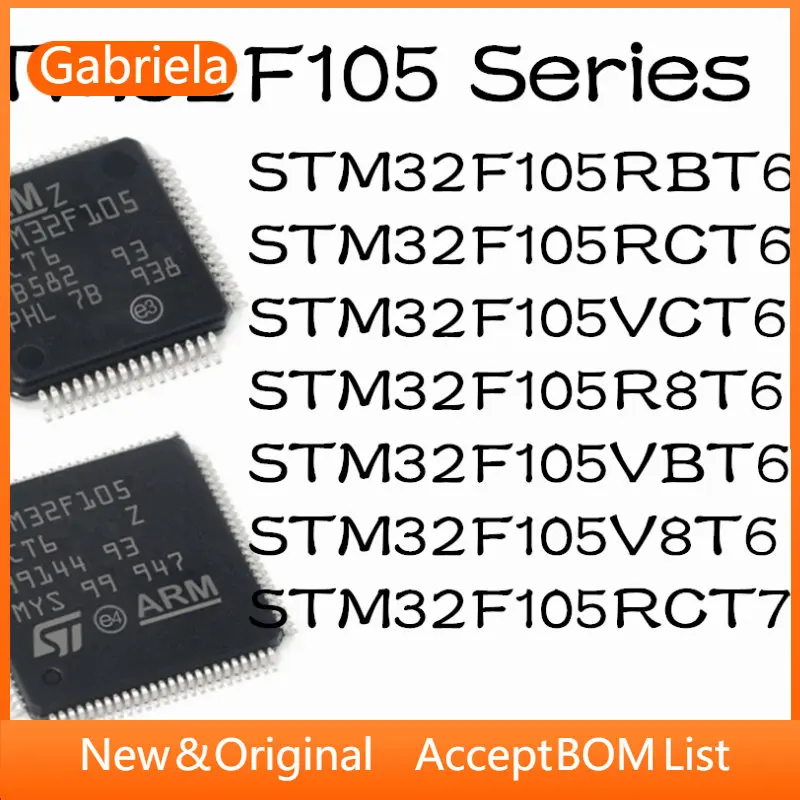 STM32F105RBT6 STM32F105RCT6 STM32F105VCT6 STM32F105R8T6 STM32F105VBT6 STM32F105V8T6 STM32F105RCT7  IC Chip