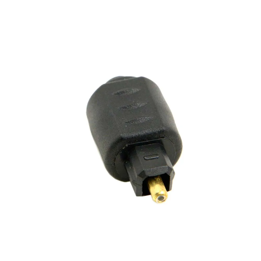 Versterker 3,5 mm jack Toslink-adapter Toslink-stekkerconverter Digitale optische kabeladapter Glasvezeladapter Audio-connector