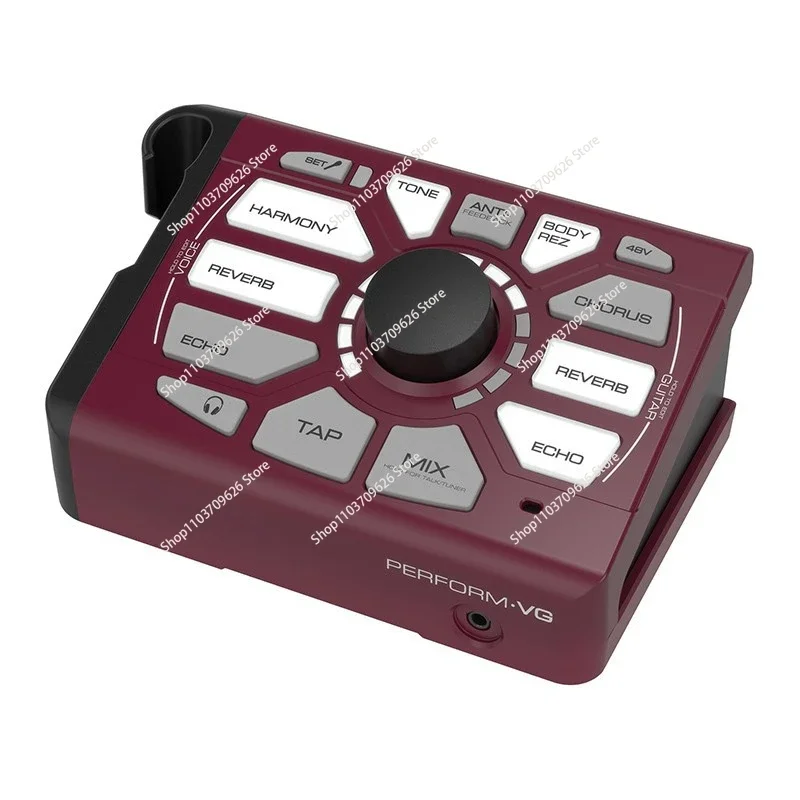 TC Helicon PERFORM-VG Ultra-Simple Mic-Stand Mount Vocal and Acoustic Guitar Processor for Solo and Duo Performers