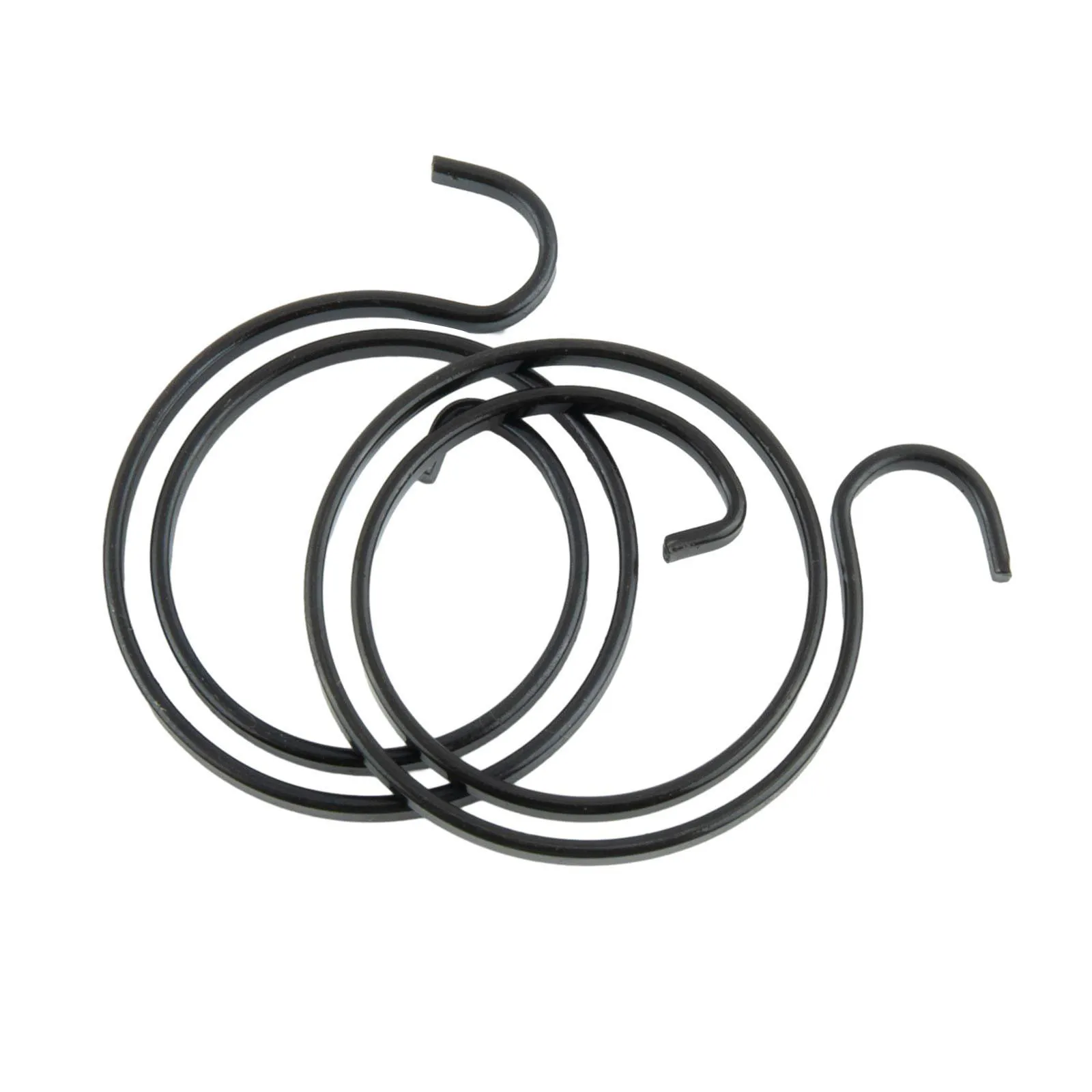 10PCS Replacement Spring For Door Knob Handle Flat Section Wire 27mm Lever Latch Internal Coil Repair Springs