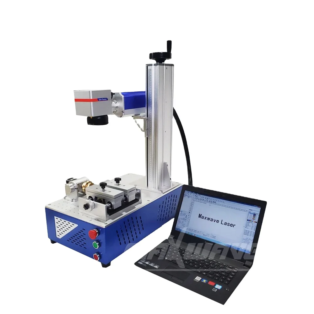 Fiber laser marking Machine 2.5D EZCAD3 Fiber laser Engraving Mahine JPT 50W 60W