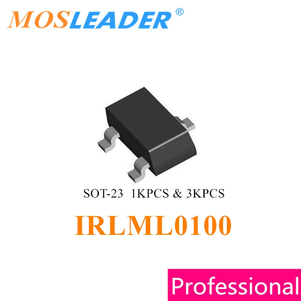 

Mosleader IRLML0100 SOT23 1000PCS 3000PCS IRLML0100TRPBF IRLML0100PBF IRLML0100TR 100V 1.6A N-Channel Chinese High quality