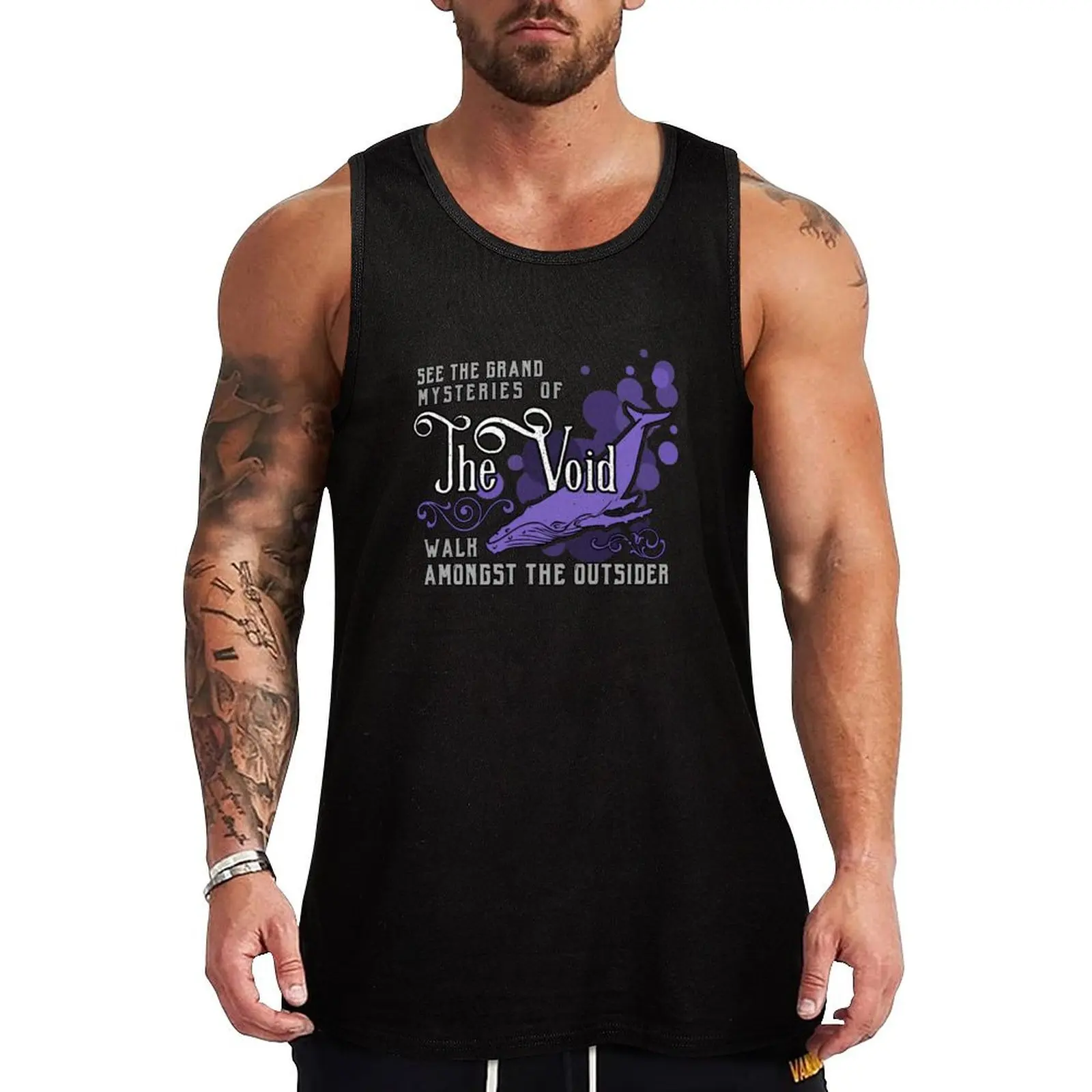 

Dishonored - Discover the Void Tank Top bodybuilding man sports suits gym clothes for man vest men