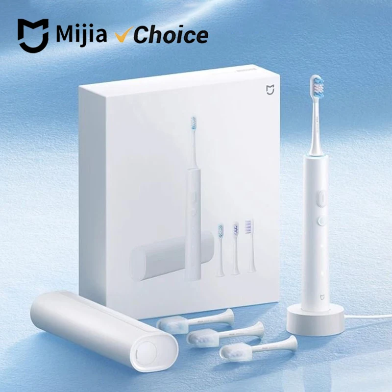 Mijia T501 Electric Toothbrush Smart Sonic Tooth Brush IPX7 Waterproof Wireless Charging Oral Cleaner for Teeth Whitening