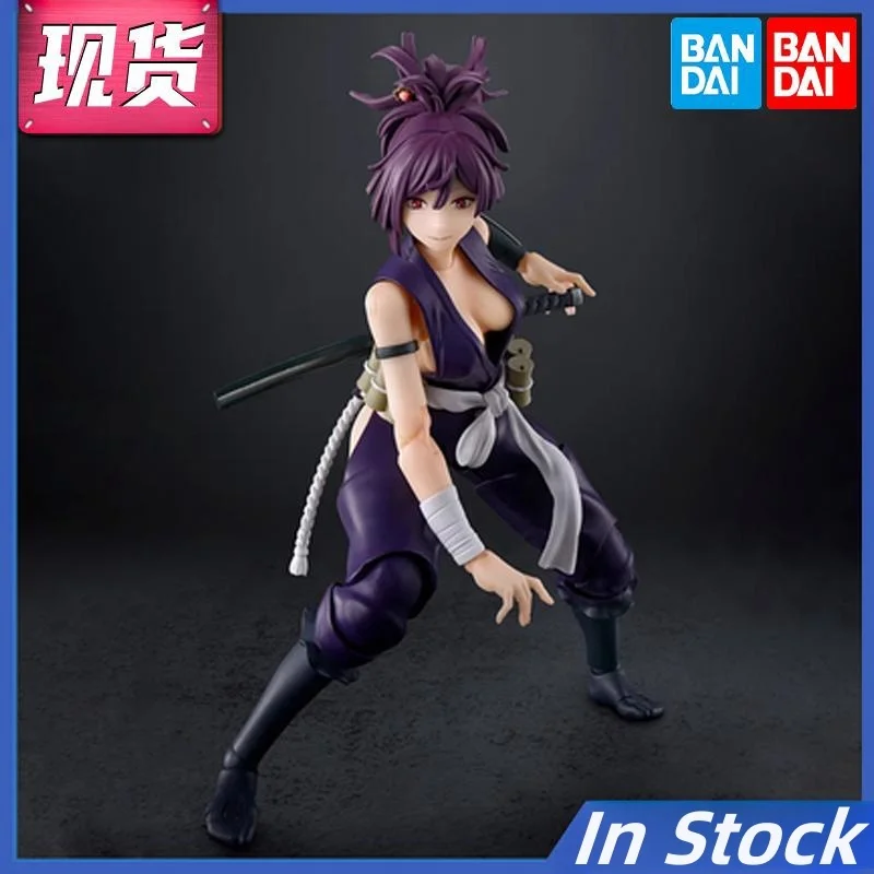 

14.5cm In Stock Bandai Original Shfiguarts Jigoku Raku Yuzuriha Genuine Anime Figure Model Action Dolls Collectible Toys