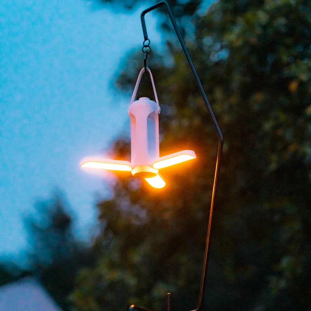 Linterna Led de mano para senderismo y pesca, iluminación de emergencia para exteriores, lámpara de Camping, novedad de 2023