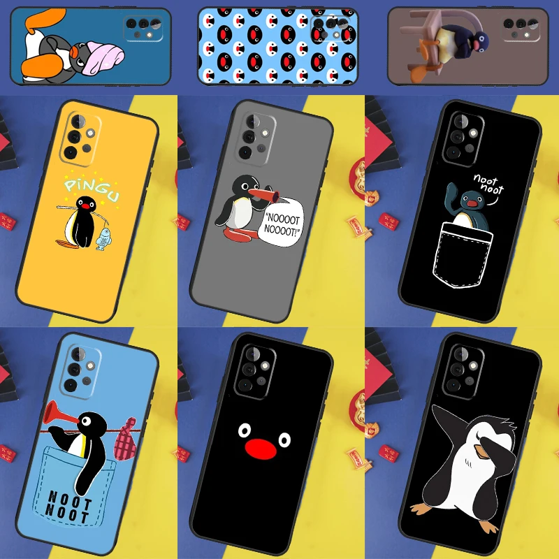 Мультяшный Pingu Пингвин для Samsung Galaxy A54 A34 A14 A53 A33 A13 A23 A73 A50 A51 A71 A12 A22 A32 A52 чехол для телефона Мультяшный Pingu Пингвин для Samsung Galaxy A54 A34 A14 A53 A33 A13 A23 A73 A50 A51 A71 A12 A22 A32 A52 чехол для телефона
