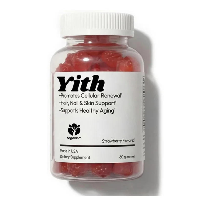 Yuth gummies+for cell renewal and anti-aging | Collagen supports vitamins C and A (60 gummies)