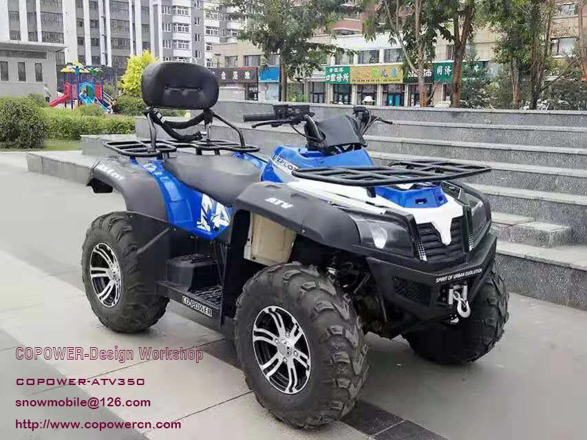 KB350ATV Water Cooled,CVT 4x4 Water Cooled Farm Utility ATV With Track Kit (Direct Factory)