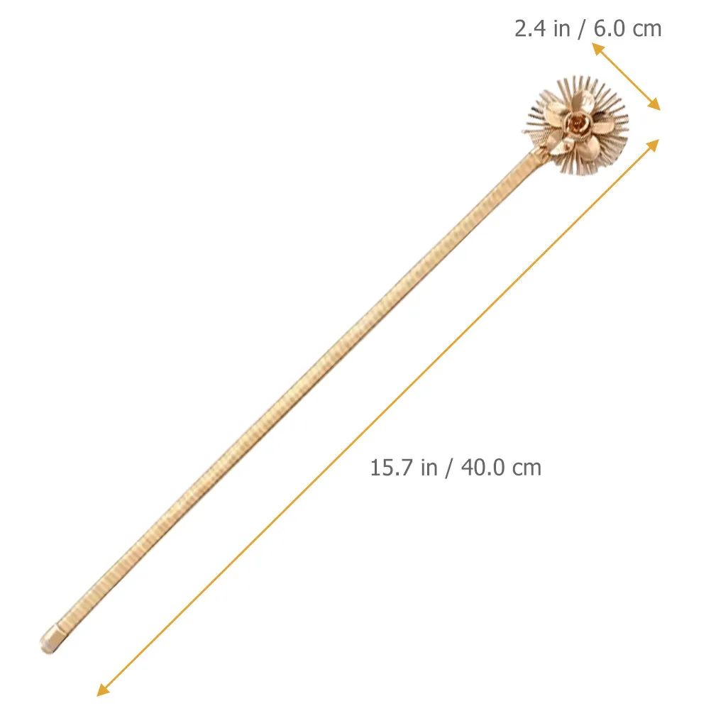 2Pcs Metal Curtain Tiebacks Spring-Loaded Flexible Strap for Sheer Thick Curtains Home Kitchen Living Room Decor Elegant