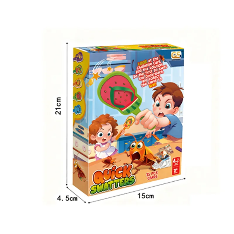 Educational Board Game, Kids Reaction Training Toy, Fast Swatting Game, Good Choice for Family Gatherings.