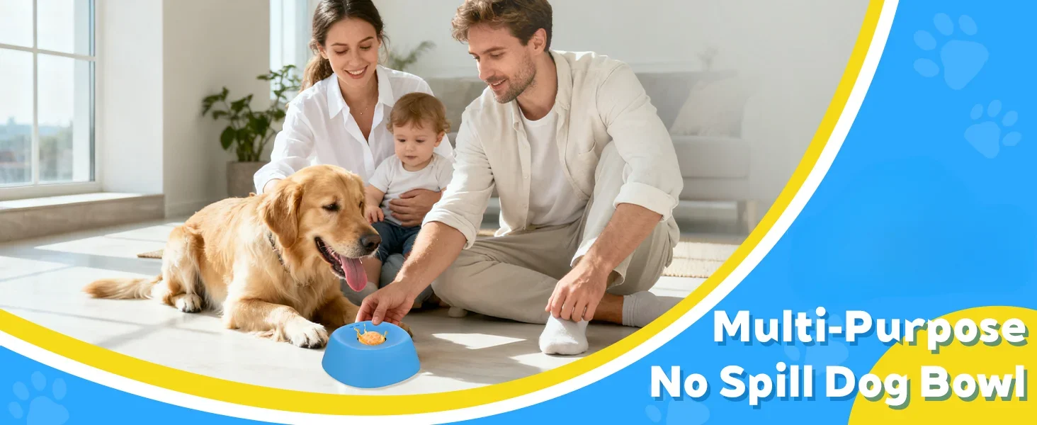 Neuer Anti-Verschlucken-Lecknapf für Hunde – Rutschfester 3/4-Cup Slow Feeder – Leckspielzeug für Flüssigkeiten, Knochenbrühe, Joghurt und Haustierspielzeug – Detail 1