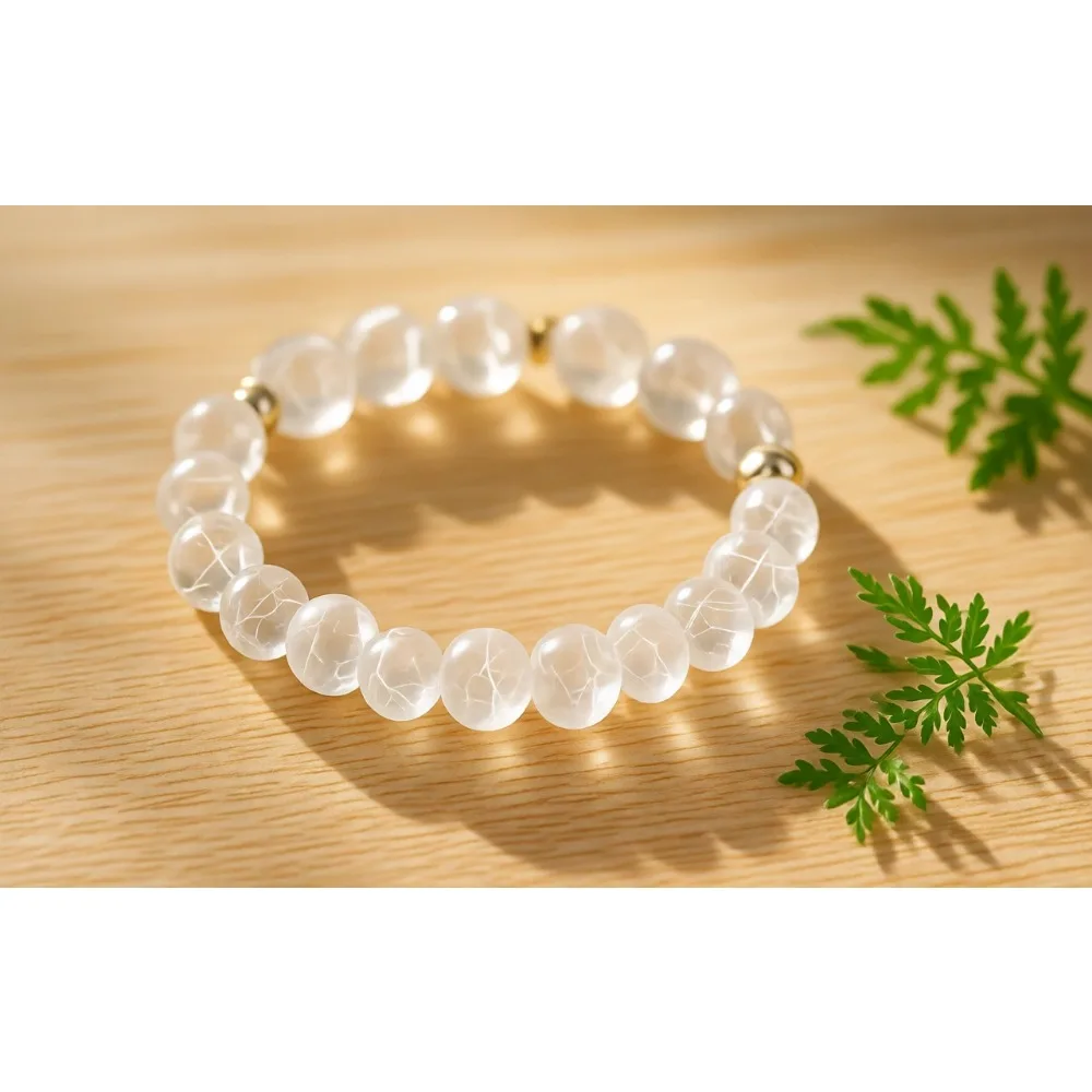 

Набор браслетов из 14-каратного золота с жемчугом и бусинами в форме креста для женщин, эластичные, в стиле бохо, разноцветные, христианские, с бусинами-шариками, подарок