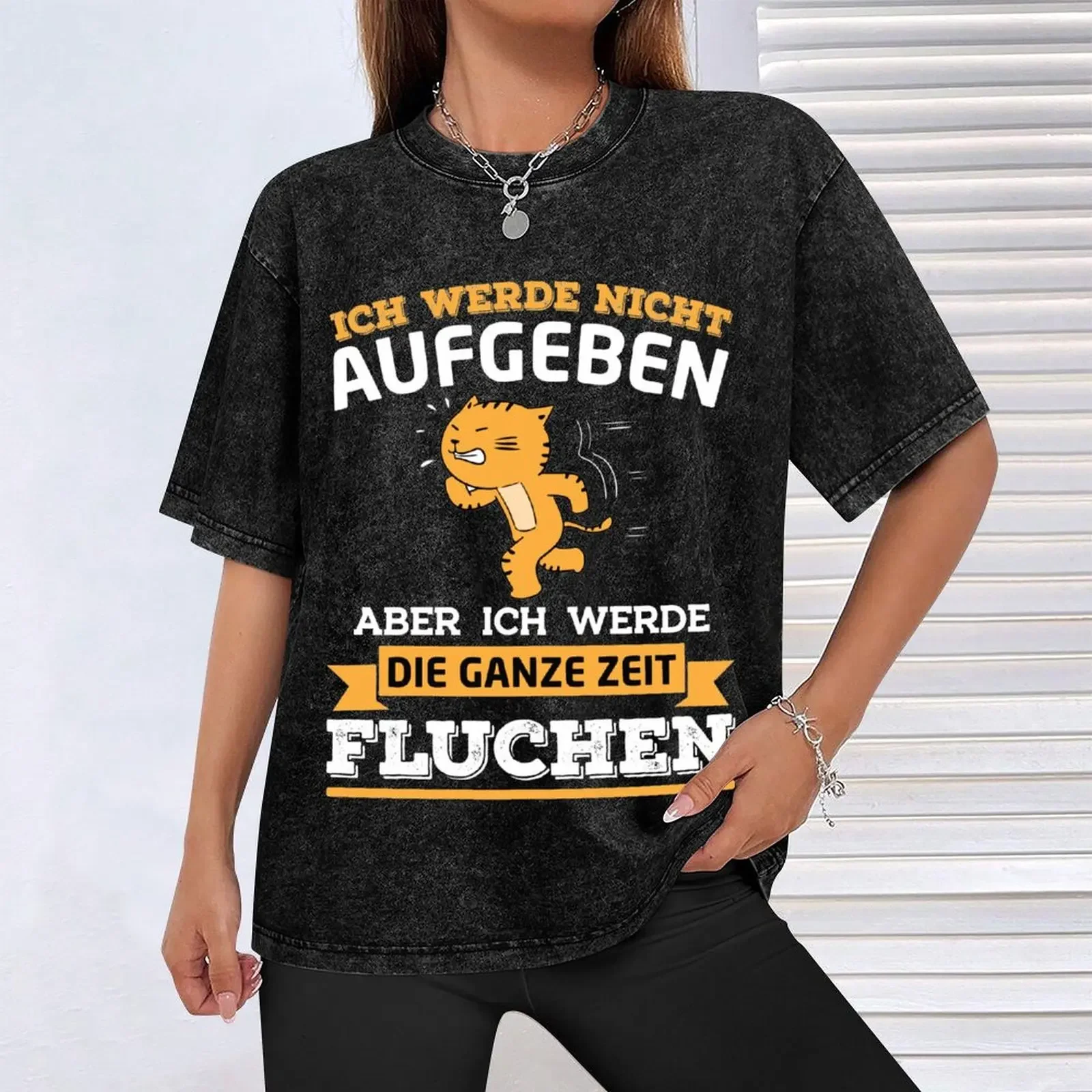 لن تتسع تي شيرت الجري القط عداء تي شيرت شخصية رجل تي شيرت فاخر رجل مصمم للرجل تي شيرت