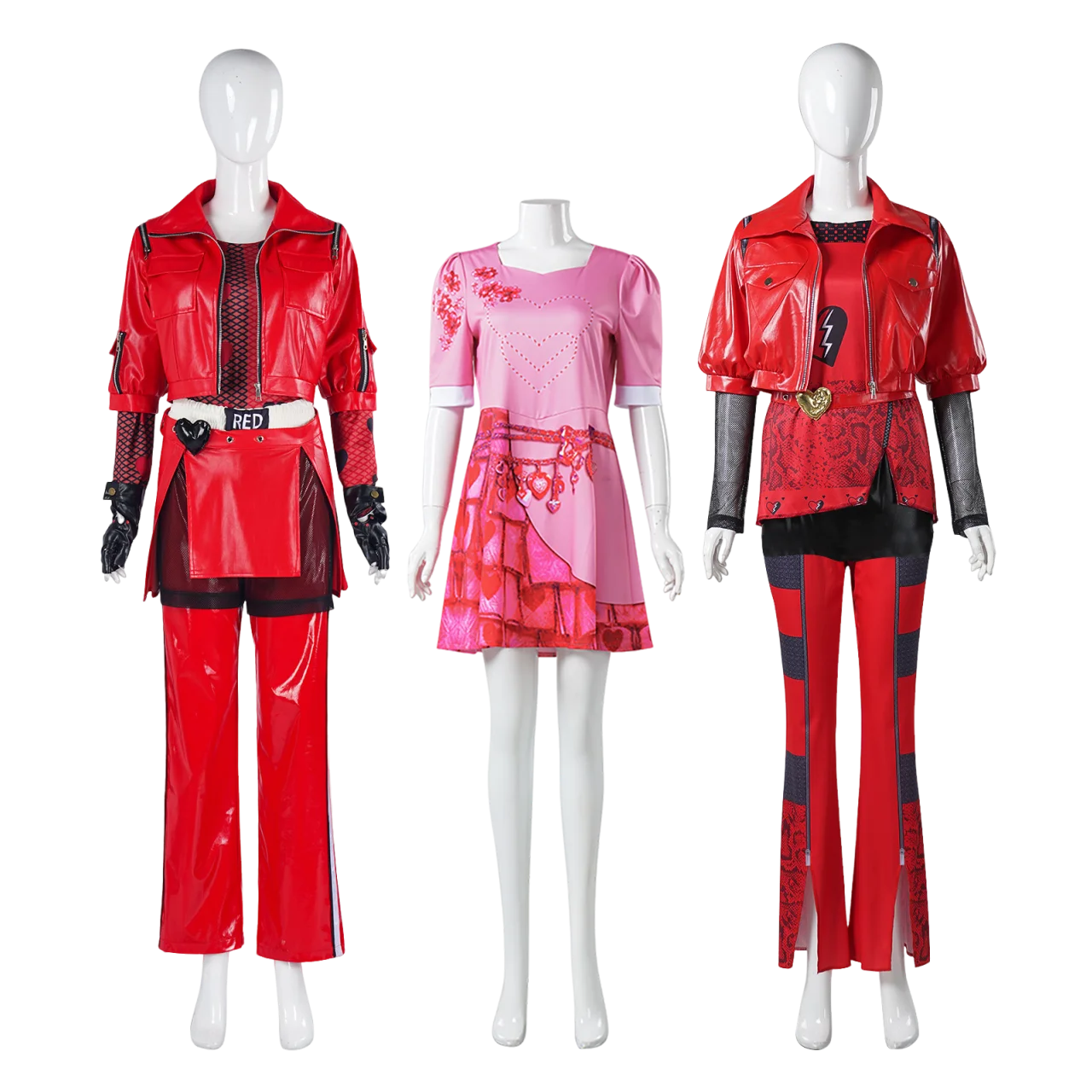 

Fantasia Princess Red Cosplay Costume Women's Movie Descendent Rise Disfraz Fantasy Halloween Carnival Party Wear