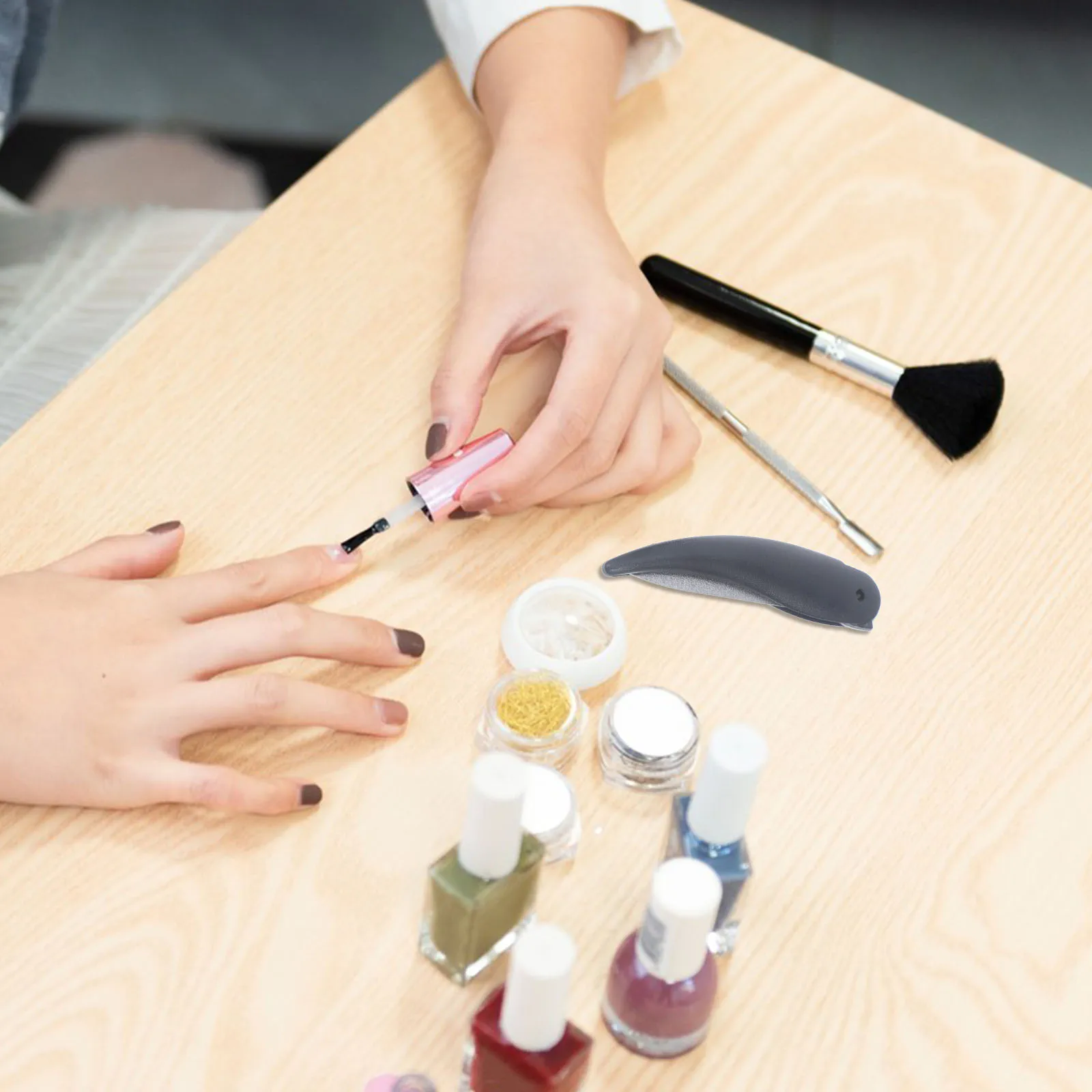 

6Pcs Compact Foldable Nail Files Dual Sided Easy to Apply for on The Go Nail Care Versatile Manicure Fingernail File