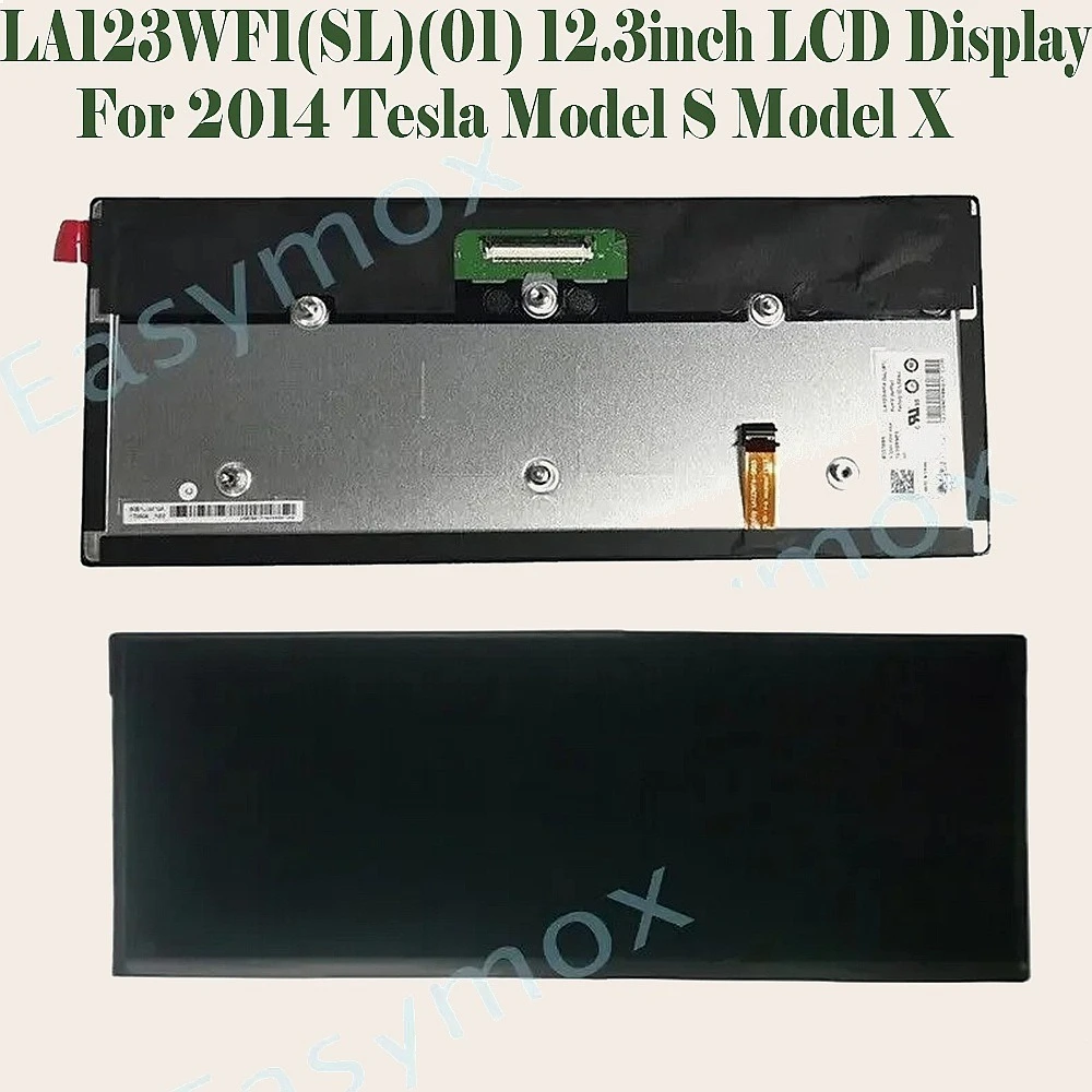 12.3 Inch LCD Display Screen LA123WF1 SL01 For 2014 Tesla Model S X Car Instrument Cluster Repair