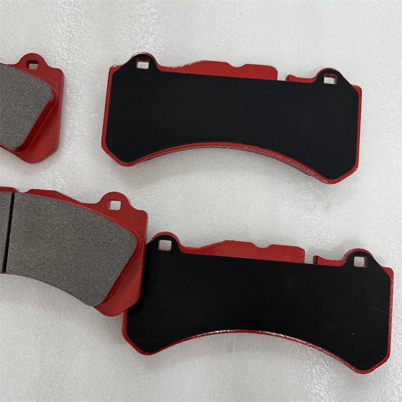 High-performance new semi-metallic customizable brake pads for BMW, Volkswagen GTI MK7 MK6, Audi, Toyota Civic, Nissan, Abate,