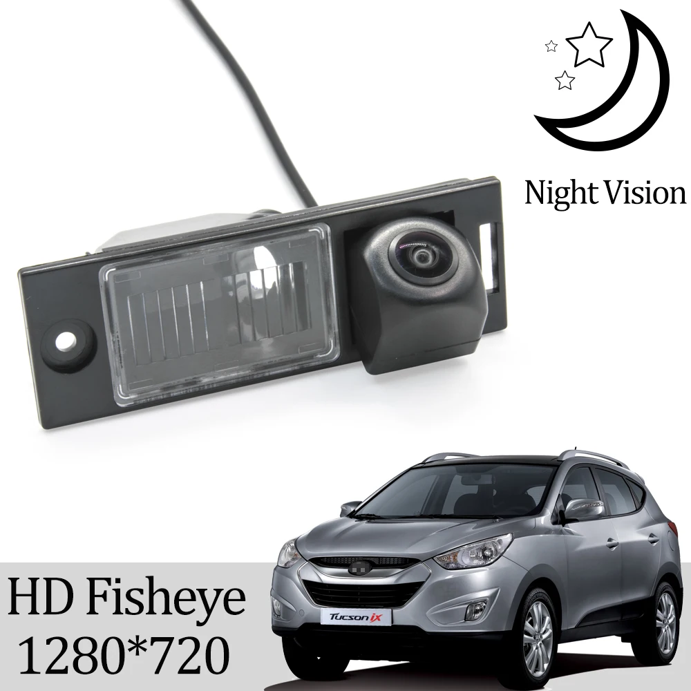 Owtosin HD 1280*720 Fisheye Rear View Camera For Hyundai Tucson LM 2010 2011 2012 2013 2014 2015 Car Parking Accessories