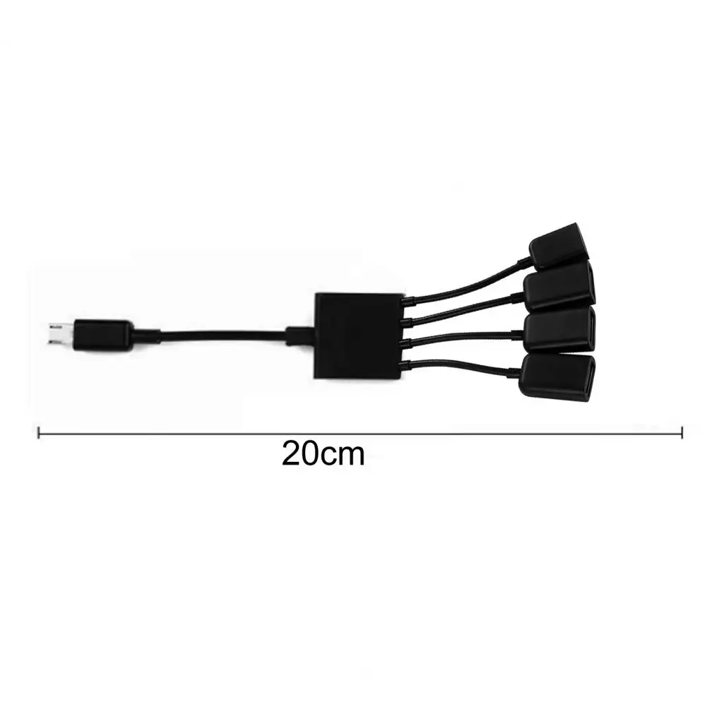 Compact OTG Converter Cable  High Performance Durable Converter Wire  Type-c to USB Converter Cable