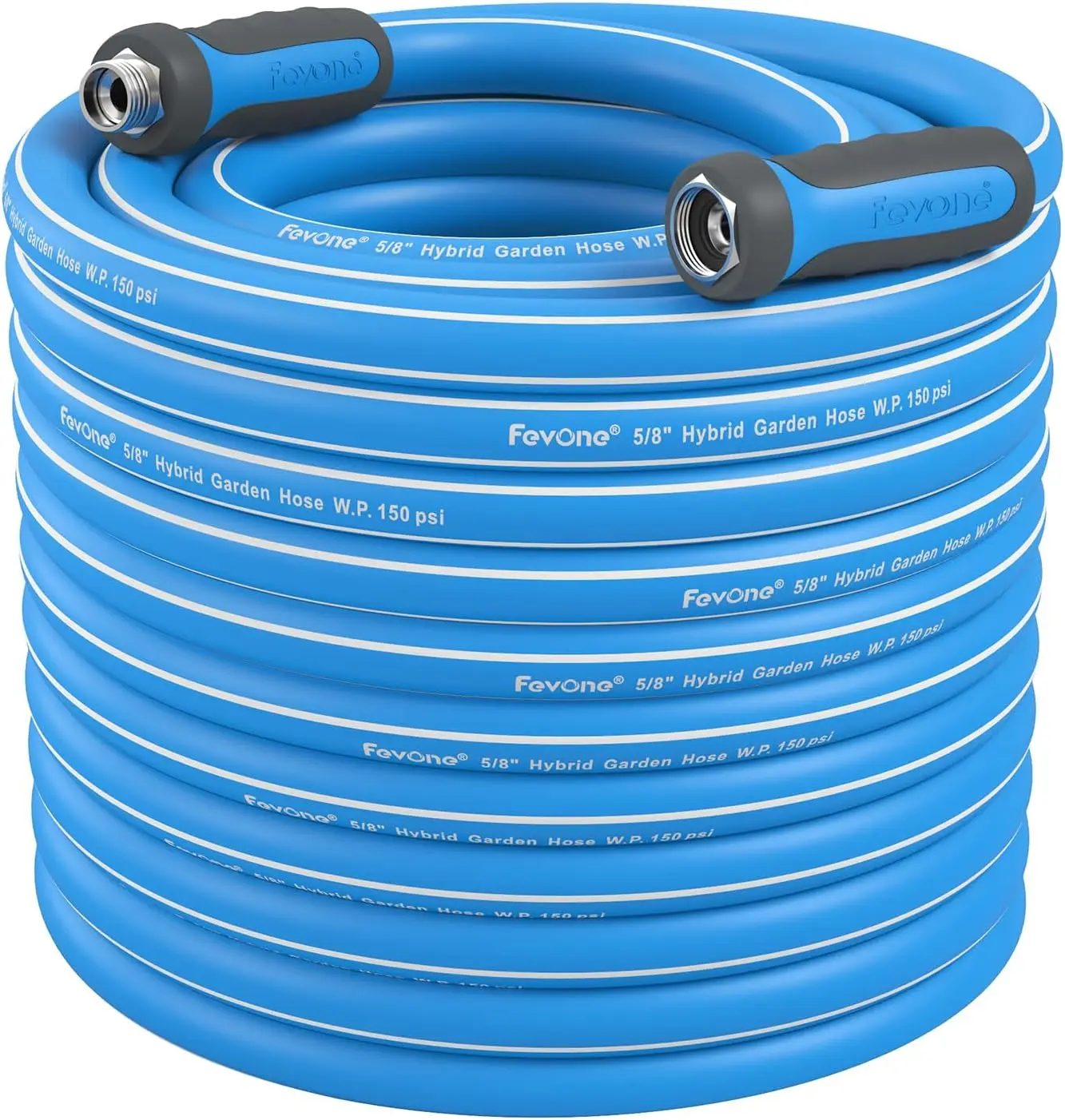 

Садовый шланг для воды с прочными алюминиевыми фитингами для патио и сада, безопасный для питьевой воды, 5/8 x 150 футов